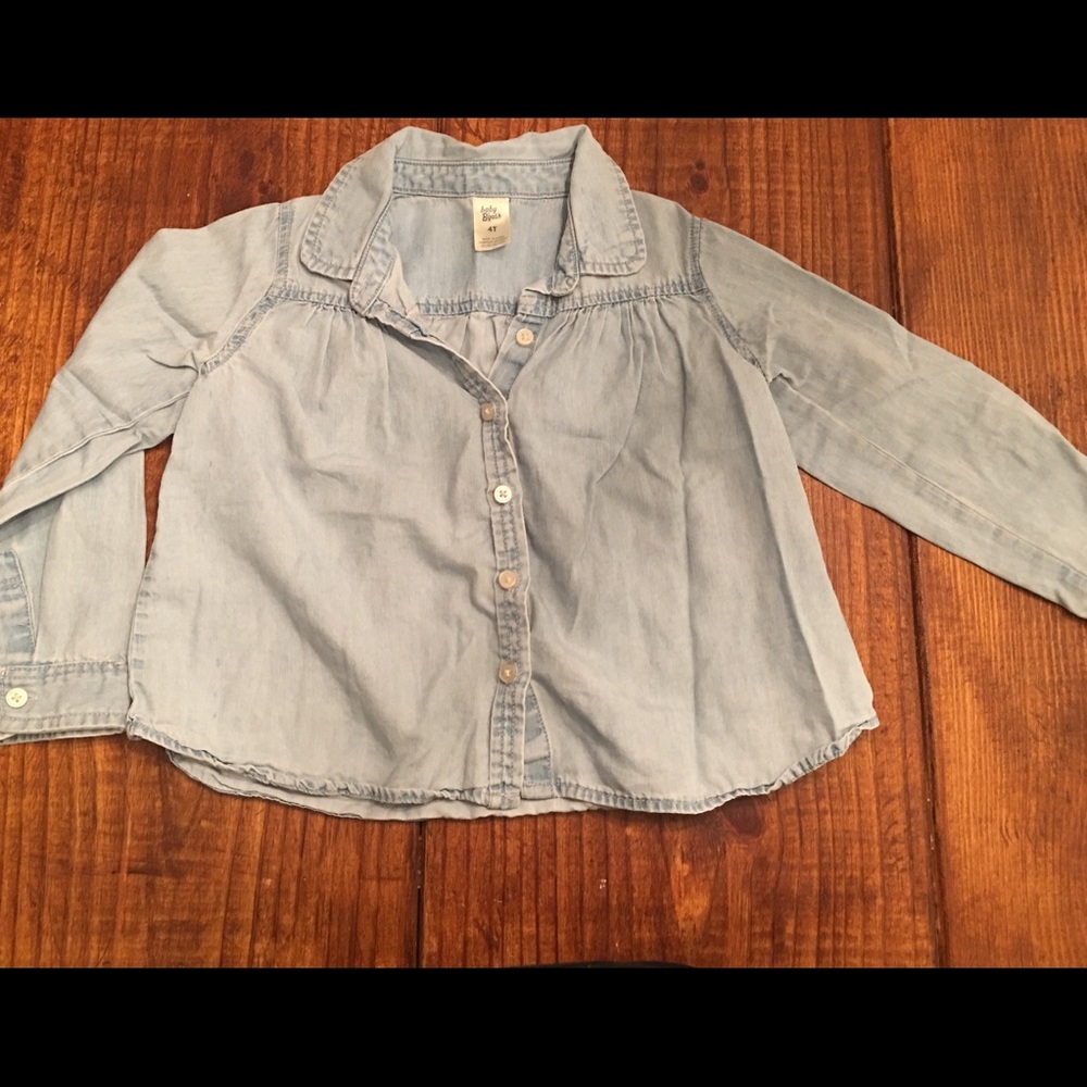 Chambray. Baby B’gosh Button Down Shirt
